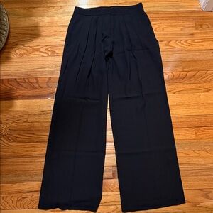 Theory Black Straight Leg Pants